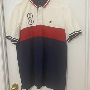 Tommy Hilfiger  Logo Custom Fit Polo  Men's Size XXL (97A )